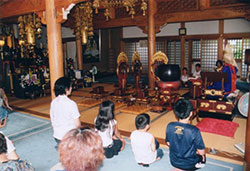福島の子ども一日お寺体験