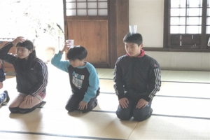 子供修行道場 身体を使う