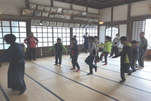 子供修行道場 忍者の動き