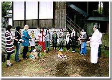 アボリジニに伝わる懺悔行(火の神様に祈る)