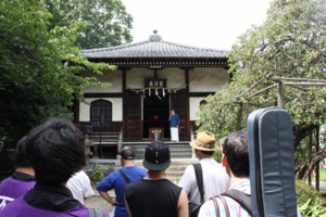 御堂ライブ開始直前