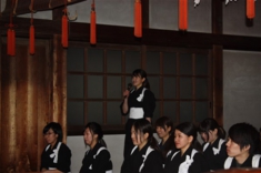 一人一人挨拶