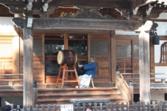 屋外での即興
