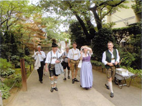 ローゼンハイム市長一行来山