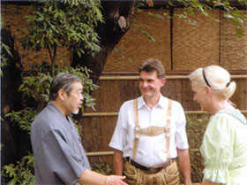 ローゼンハイム市長一行来山