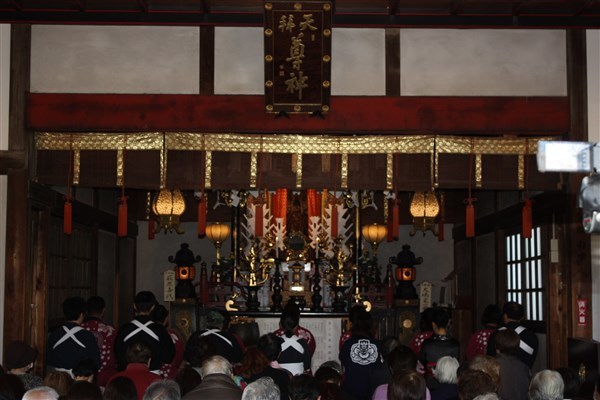 鬼子母神様へご挨拶