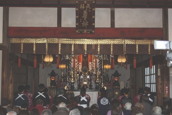 鬼子母神様へご挨拶