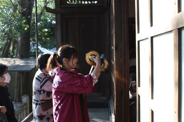 三味線とお囃子の合奏