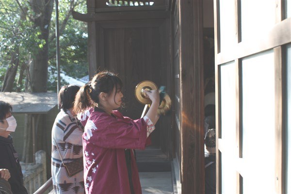三味線とお囃子の合奏