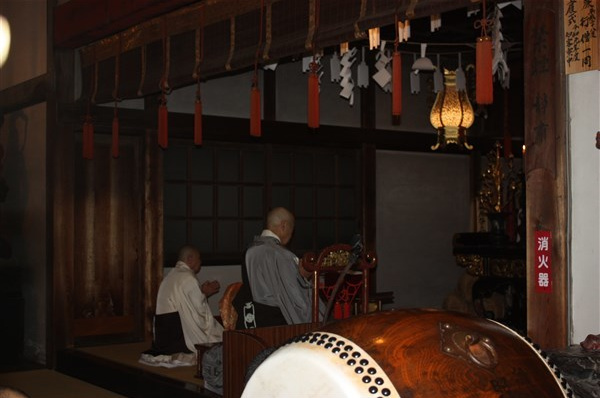 入堂式の様子