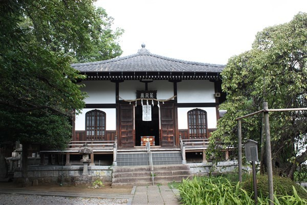 お施餓鬼当日の表堂