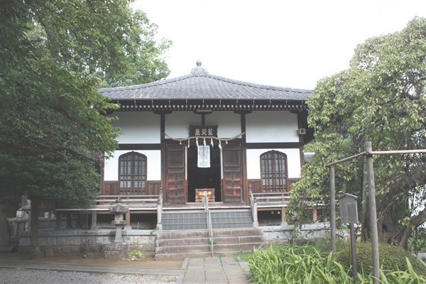 お施餓鬼当日の表堂