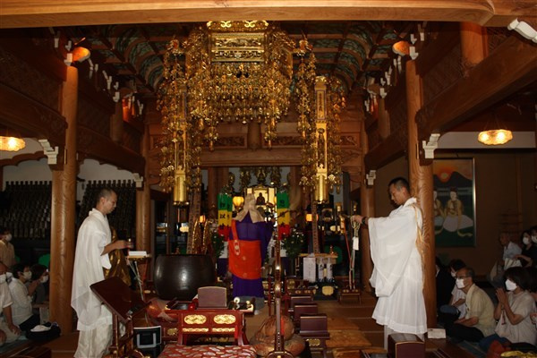 お施餓鬼法要終了