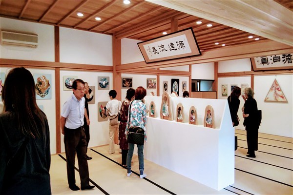 個展の様子