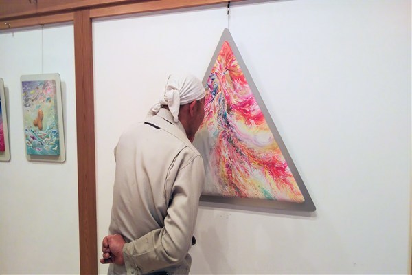 個展の様子