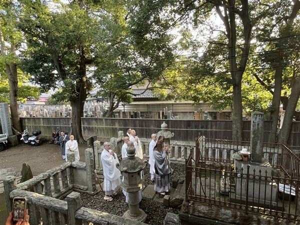 日久上人廟へ参拝