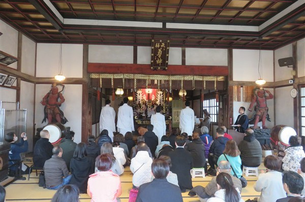 荒行成満行報告祈祷会