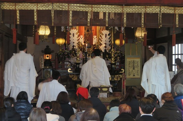 荒行成満報告祈祷会